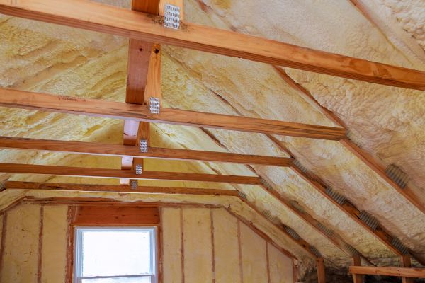 Attic Insulation Installation