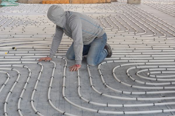 Floor Heating Installation